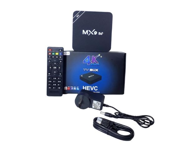 &uu SMART TV BOX MXQPRO ANDROID MX9 (REACONDICIONADOS)